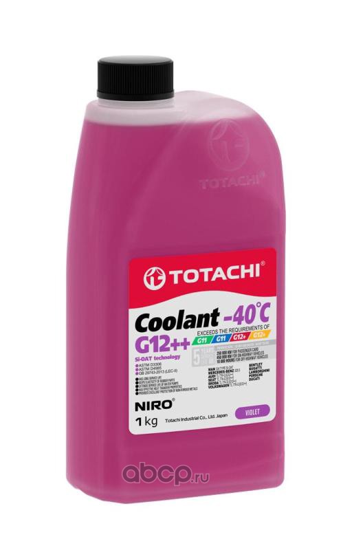 антифриз NIRO COOLANT G12++ VIOLET -40 Фиолетовый  1Л.